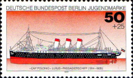 Berlin Poste N** Yv:507 Mi:546 Cap Polonio (Thème) - Schiffe