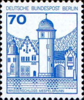 Berlin Poste N** Yv:500A Mi:538AI Wasserschloss Mespelbrunn (Thème) - Schlösser U. Burgen