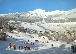 11889807 Flims GR Skiwiese Und Skigebiet Flims Dorf - Autres & Non Classés