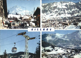 11889787 Villars Chesieres Dorfpartie Panorama Gondelbahn Villars Chesieres - Otros & Sin Clasificación