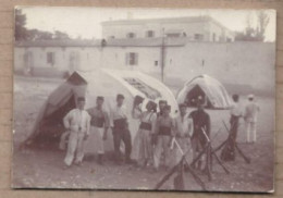 PHOTOGRAPHIE GUERRE 14 18 - Souvenir De La Mobilisation Aout 1914 - Régiment ? AFRIQUE DU NORD - ALGERIE ? - Guerre 1914-18