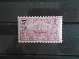 NOUVELLE-CALEDONIE YT 136 VOILIER  3f S. 5f. Lilas-rose* - Unused Stamps