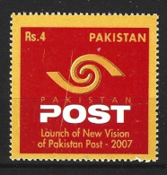 PAKISTAN. N°1252 De 2007. Nouvel Emblème Postal. - Poste