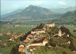 11888417 Gruyeres FR Fliegeraufnahme Gruyeres - Other & Unclassified