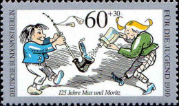 Berlin Poste N** Yv:829 Mi:868 Für Die Jugend 125 Jahre Max Und Moritz - Ungebraucht