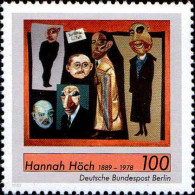 Berlin Poste N** Yv:818 Mi:857 Hannah Höch Les Journalistes - Neufs