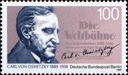 Berlin Poste N** Yv:810 Mi:851 Carl Von Ossietzky Publiciste - Unused Stamps