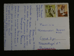 DO16  ALLEMAGNE CARTE  1965 BERLIN A BULGARIA    +AFF. INTERESSANT+ +++++ - Lettres & Documents