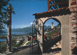 11888227 Brione Dorfpartie Mit Blick Auf Lago Maggiore Brione (Verzasca) - Sonstige & Ohne Zuordnung