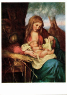H2345 - TOP Van Dick Künstlerkarte Weihnachtskrippe Krippe Geburt Christi Madonna Maria - Other & Unclassified