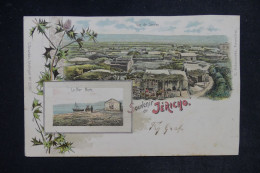 TURQUIE - Affranchissement Ottoman De Jérusalem Sur Carte Postale ( Jericho ) Pour La Suisse En 1903  - L 152459 - Briefe U. Dokumente