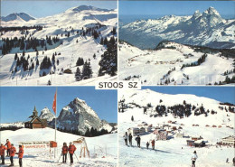 11886397 Stoos SZ Skilifte Schweizer Skischule Curling Eisfeld Stoos SZ - Autres & Non Classés