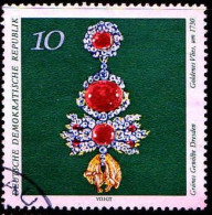 Rda Poste Obl Yv:1371 Mi:1683 Grünes Gewölbe Dresden Goldenes Vlies (Beau Cachet Rond) - Used Stamps
