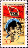 Rda Poste Obl Yv:1367 Mi:1677 VIII.Parteitag Der SED (TB Cachet Rond) - Used Stamps