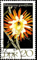 Rda Poste Obl Yv:1319 Mi:1628 Selenicereus Grandoflorus (TB Cachet Rond) - Usados