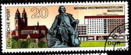 Rda Poste Obl Yv:1208 Mi:1513 Internationale Briefmarkenausstellung Magdeburg (Beau Cachet Rond) - Usati