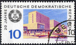 Rda Poste Obl Yv:1202 Mi:1500 Magdeburg (Beau Cachet Rond) - Used Stamps