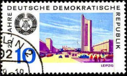 Rda Poste Obl Yv:1199 Mi:1504 Leipzig (Beau Cachet Rond) - Used Stamps