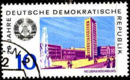 Rda Poste Obl Yv:1192 Mi:1496 Neubrandenburg (Beau Cachet Rond) - Gebruikt