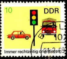 Rda Poste Obl Yv:1141 Mi:1445 Immer Rechtzeitig Orientieren (TB Cachet Rond) - Usados