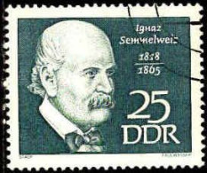 Rda Poste Obl Yv:1085 Mi:1389 Ignaz Semmelweis Médecin (Beau Cachet Rond) - Gebraucht