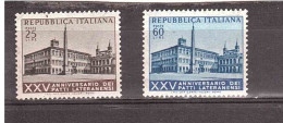 1954 PATTI LATERANENSI - 1946-60: Nieuw/plakker