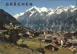 11885937 Graechen VS Mit Weisshorn Brunegghorn Bishorn Graechen - Altri & Non Classificati