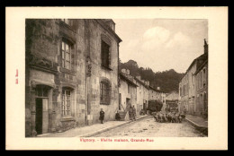 52 - VIGNORY - VIEILLE MAISON GRANDE RUE - TROUPEAU DE MOUTONS - Vignory