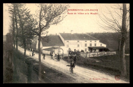 52 - BOURBONNE-LES-BAINS - ROUTE DE VILLARS ET LE MOULIN - Bourbonne Les Bains