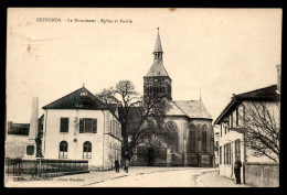 52 - CEFFONDS - LE MONUMENT AUX MORTS, LA MAIRIE  ET L'EGLISE - Sonstige & Ohne Zuordnung