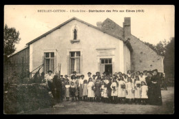 52 - HEUILLEY-COTTON - L'ECOLE LIBRE - DISTRIBUTION DES PRIX AUX ELEVES EN 1913 - Autres & Non Classés