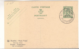 Belgique - Carte Postale De 1936 - Entier Postal - Oblit Musée Postal - - Covers & Documents