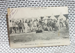 *B-Dlc-07*- Cp04 - MESTIGMEUR (Maroc) : Le Camp à L'intérieur De La Casbah - RARE CLICHÉ - - Autres & Non Classés