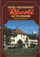 11881137 Alt St Johann Hotel Restaurant Roessli Alt St. Johann - Autres & Non Classés