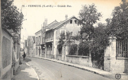 VERNEUIL (78-Seine-et-Oise) Grande Rue - Autres & Non Classés