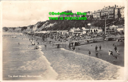 R417526 Bournemouth. The West Beach. RP. 1928 - World