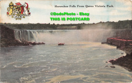 R417153 Horseshoe Falls From Queen Victoria Park. F. H. Leslie - World