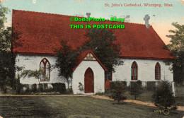 R417544 Man. St. John Cathedral. Winnipeg. Valentine. 1912 - World