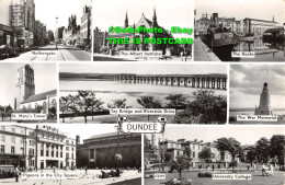 R417545 Dundee. St. Mary Tower. The Docks. RP. Multi View. 1964 - World