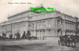 R417566 Buenos Aires. Teatro Colon. Carmele Ibarra. J. De L. And H. Hbg - Wereld