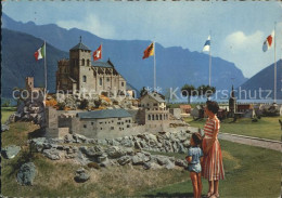 11880477 Melide Swissminiatur Schloss Valere Sitten Melide - Other & Unclassified