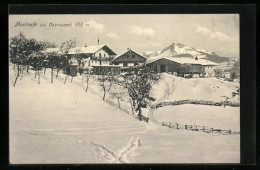 AK Hocheck /Oberaudorf, Ortsansicht Im Winter  - Other & Unclassified