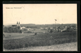 AK Fürstenzell, Ortspanorama Mit Der Kirche  - Other & Unclassified