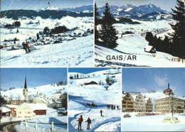 11880267 Gais AR Mit Skilift Und Saentiskette Teilansichten Gais - Other & Unclassified