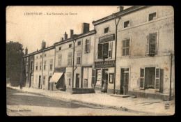 55 - LEROUVILLE - RUE NATIONALE - BAZAR LORRAIN JURY-THIRION EDTEUR DE CARTES POSTALES - Lerouville