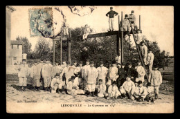 55 - LEROUVILLE - 154E D'INFANTERIE - LE GYMNASE - EDITEUR HORNECKER - VOIR ETAT - Lerouville