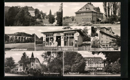 AK Heessen Bei Bad Eilsen, Arendsburg, Schule, Autobahnbrücke, Bremer Schullandheim  - Other & Unclassified