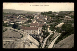 55 - LEROUVILLE - VUE GENERALE -  CARTE COLORISEE - Lerouville