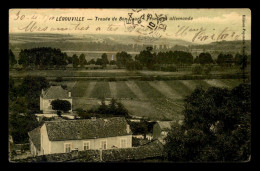 55 - LEROUVILLE - TROUEE DE BON-COURT - FRONTIERE ALLEMANDE - CARTE GLACEE - EDITEUR PAPETERIE LORRAINE - Lerouville