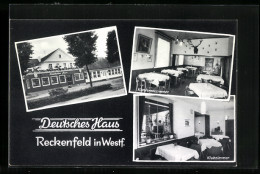 AK Reckenfeld In Westf., Gasthaus Deutsches Haus, Konferenzzimmer, Klubzimmer  - Sonstige & Ohne Zuordnung